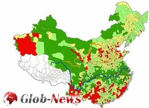 В Китае пересчитали и нанесли на карту фамилии граждан