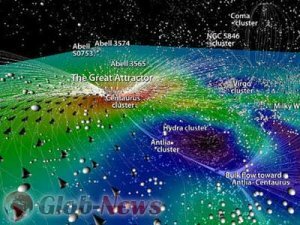 Составлена карта Галактик в области от Земли в 20 млн. световых лет 